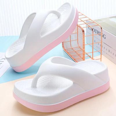 Nyári EVA Puha Talpú Papucs Nőknek Alkalmi Kényelmes Papucs Női Platform Szandál Divatos Női Csúszásmentes Strand Flip-Flop