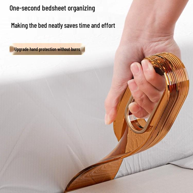 Luxury Mattress Raiser & Organizer: Labor-Saving Bed Sheet Fixer