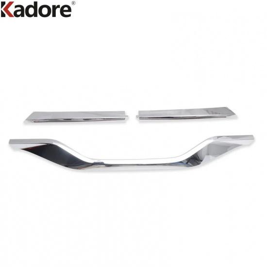 Rear Bottom Bumper Cover Trim For Nissan Note     2024 Chrome Car Tailgate Molding Garnish Strip Accessories