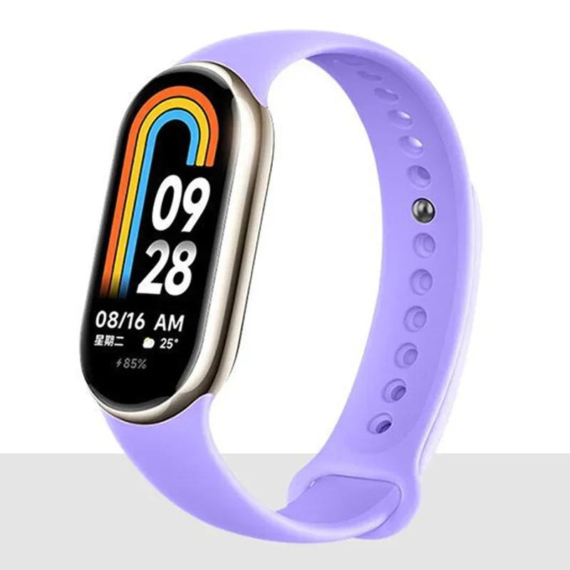 Curea pentru Mi band 8 xiaomi 8 NFC Brățară Sport Curea de înlocuire din silicon Smartwatch Brățară Curea de ceas Xiaomi Mi Band 8 Curea