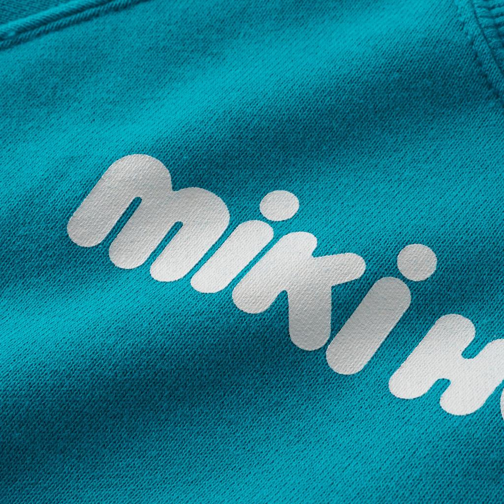 MIKIHOUSE Web Limited Back Logo Sweatshirt Pullover, Baby Kids, Size 110cm, Blue, Model 10-5620-682