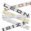 gycsn9 Metal Emblem Car Sticker Letter Badge Decal Body Trunk Decor for LEON IBIZA Accessories Copper Color Styling