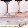 30 Grids Egg Refrigerator Storage Box Reversible Carton Home Kitchen Tray Multi-layer Rack Organizer Timing Holder Container Bin