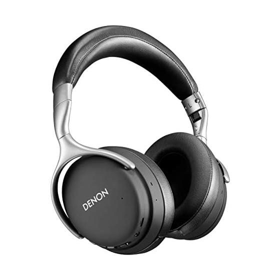 Denon Casque sans fil à réduction de bruit AH-GC30, compatible avec le codec aptX HD (AH-GC30BKEM)