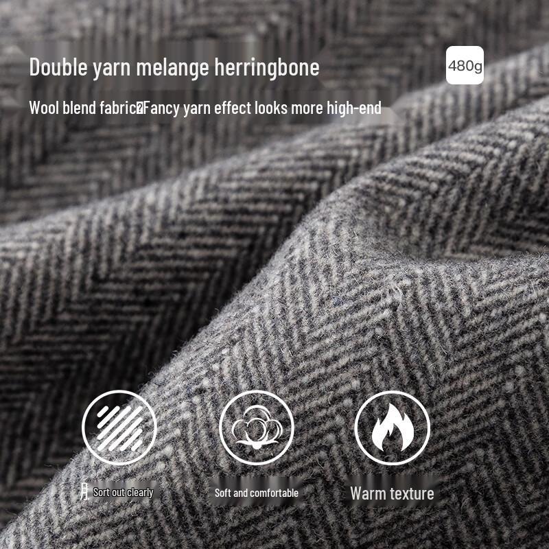 U.S. POLO ASSN. Men's Business Casual Wool Blend Jacket