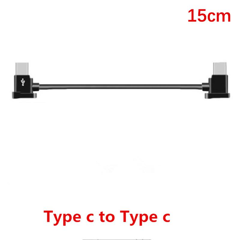 

Data Cable For Drone Type-C Micro-Usb Adapter Wire Connector Tablet Phone Cable 15cm typec to typec