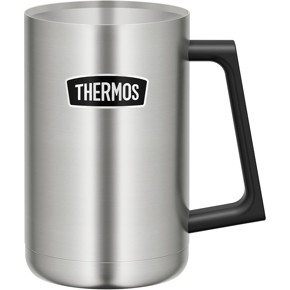 Thermos Outdoor Series Vacuum Insulated Beer Mug 600ml Stainless Steel ROD-008 S