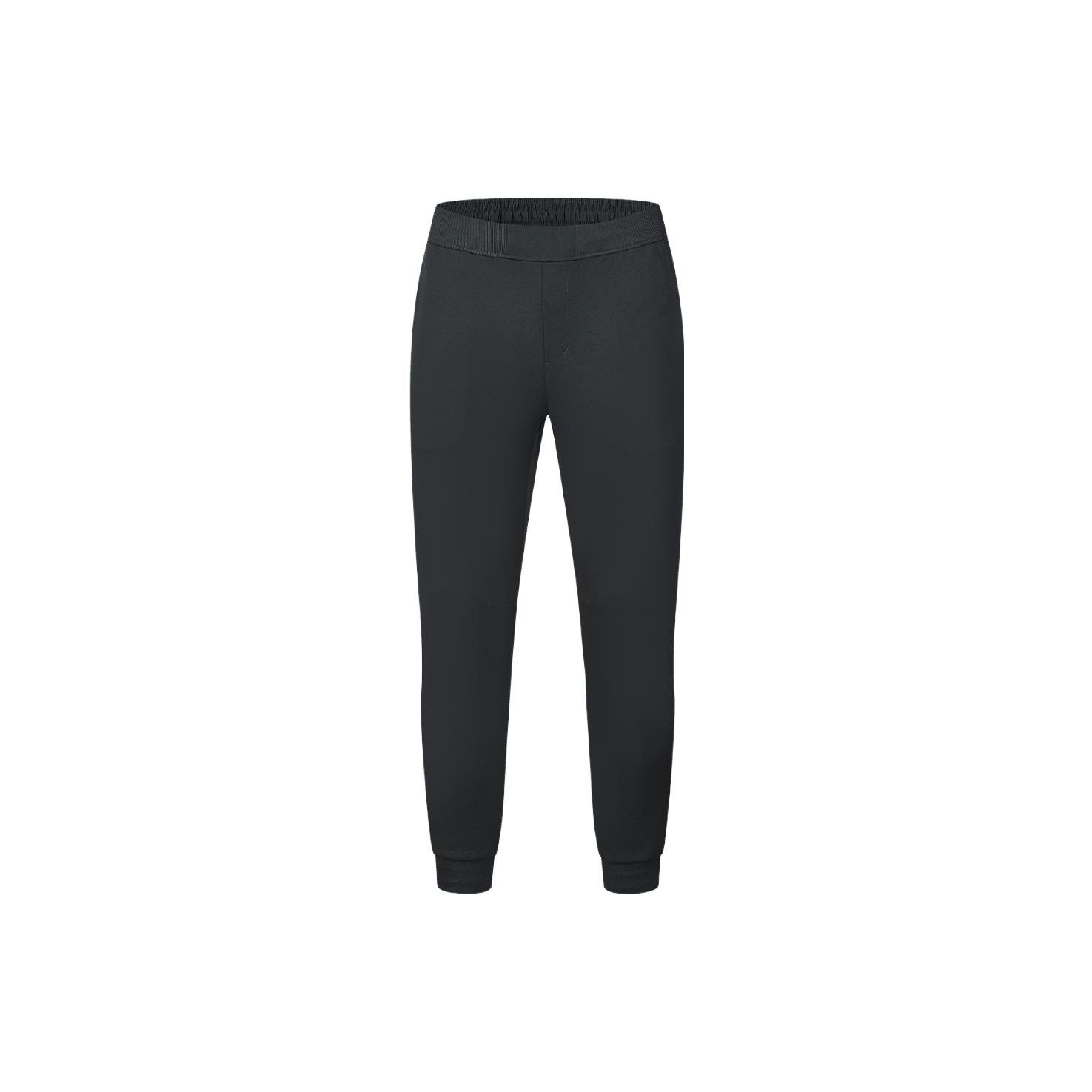 

FILA Solid Color Elastic Cuff Durable Knitted Sports Pants Men bottoms Black A11M411609F-BK