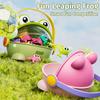 Children's Jumping Little Frog Baby Educational Press-and-jump Frog Can Jump Green Toad Parent-child Toy Interactive Game
