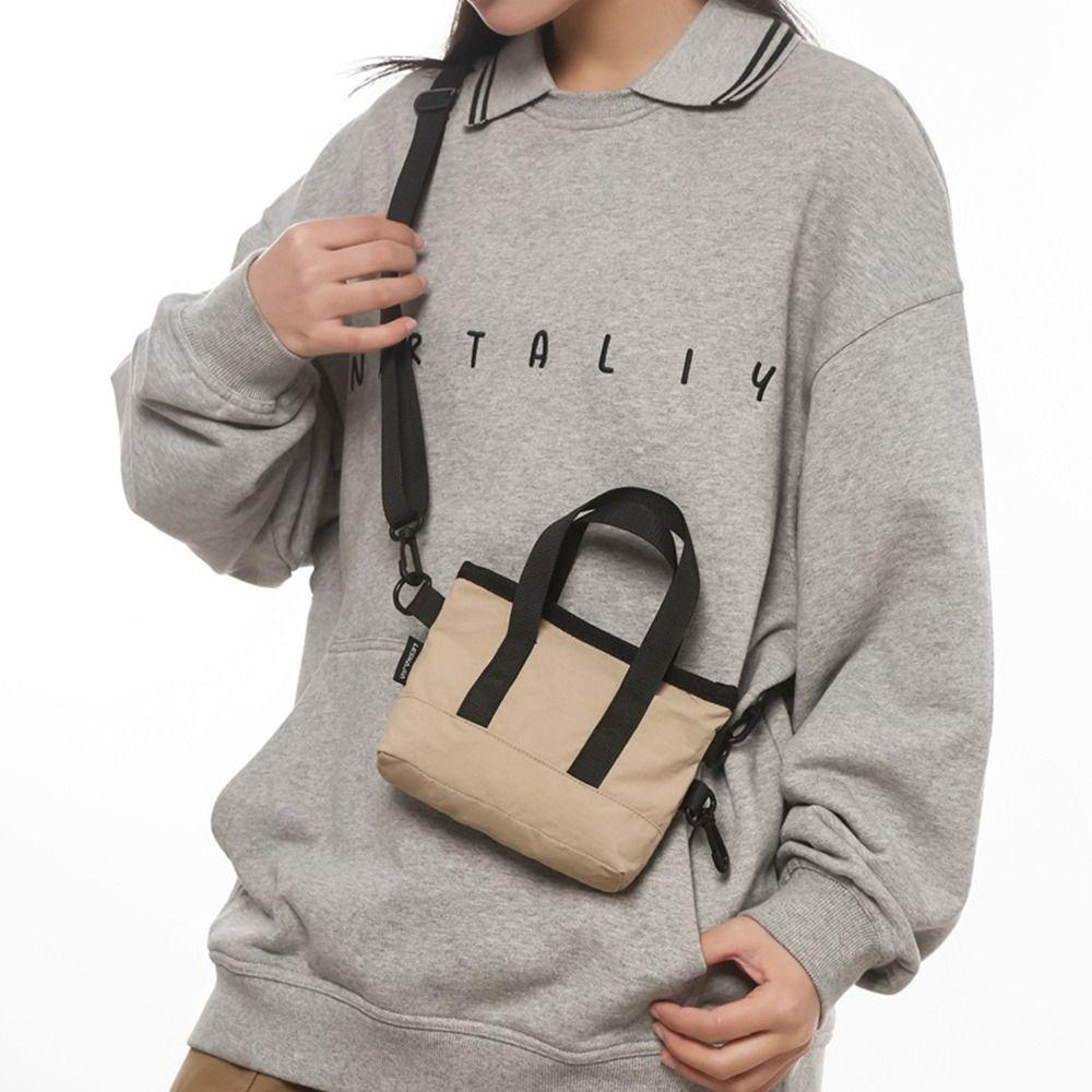Harajuku Men Crossbody Bag Large Capacity Single Shoulder Bag Mini Men Purse  Unisex