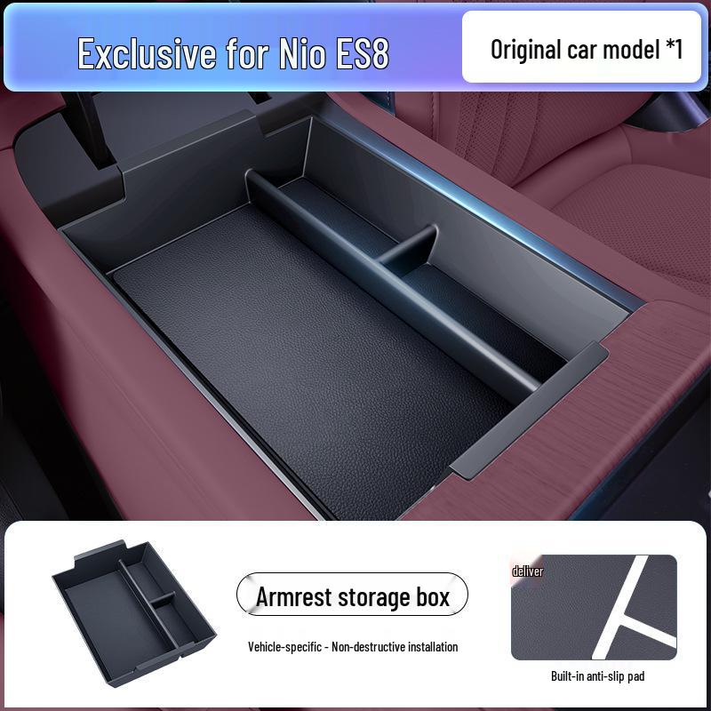 Complete Set of NIO ES8 3rd Gen Center Console and Armrest Box Modification Accessories (26 Models)