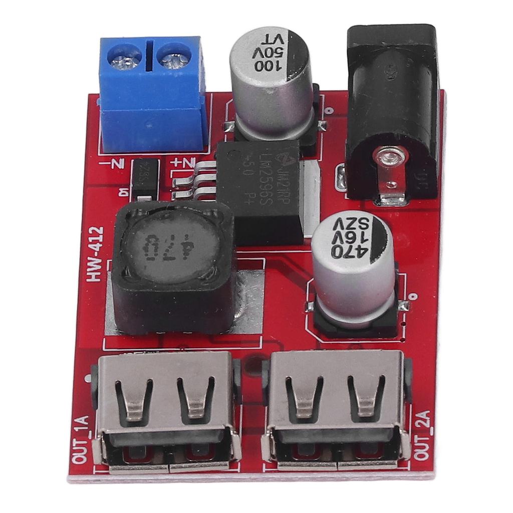 DC 6V?30V do 5V Kontroler Solarny Płytka Drukowana Kontroler Stabilizujący Napięcie Solarna Energia Buck USB