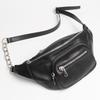Bauchtasche Damen Koreanische Version Trendige Brusttasche, Einzelne Schulter Diagonale Crossbody Kette Vielseitig Hochwertiges Leder Oberste Schicht Rindsleder Damen Tasche