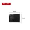 Carbon Fiber Interior Center Water Cupholder Cover Trim For LEXUS IS250/300/350