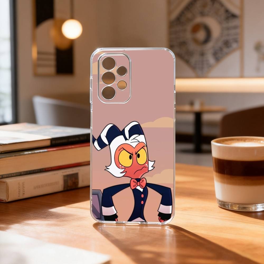H-Helluva Boss M-Moxxie   Phone Case For Samsung S25,S24,S21,S22,S23,S30,Ultra,S20,Plus,Fe Transparent Cover
