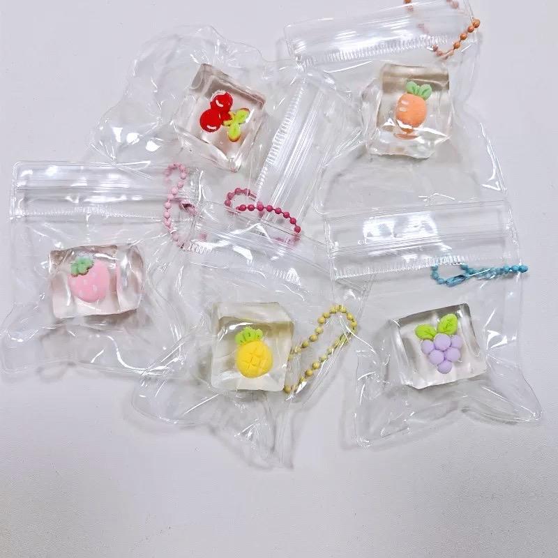 Random Ice Cube Square And Paw Sensory Toy Stress Ball Mochi Squishies Squeeze Toys for Adults Kids Summer Toys Party Favors