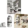 Flower Insulated Travel Mug With Leak Proof Lock For Office And Outdoor Use