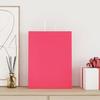 Paper Shopping Bags 250 Pcs with Handles Pink 32 X 12 X 42 Cm