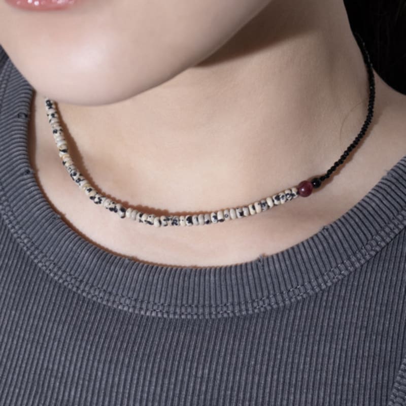 Kiee Oshimu (Silver925) 608 Cookie Beads Necklace