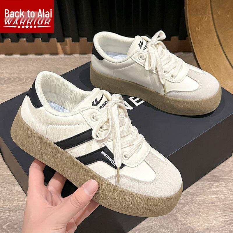 Women's Warrior Waterproof Platform Sneakers - Spring 2026 Collection, Height Increasing, Versatile German Training Shoes.