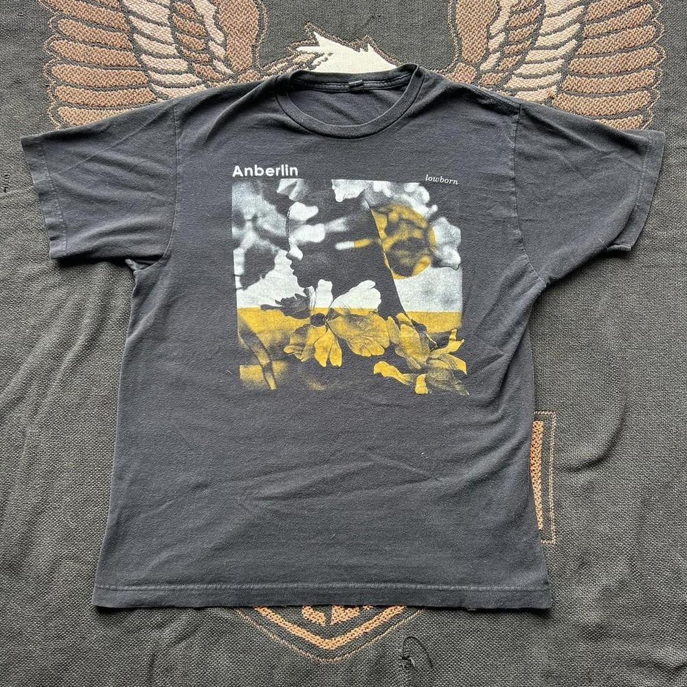 SALE Anberlin lowborn black graphic band tee shirt new black shirt Unisex T-Shirt S