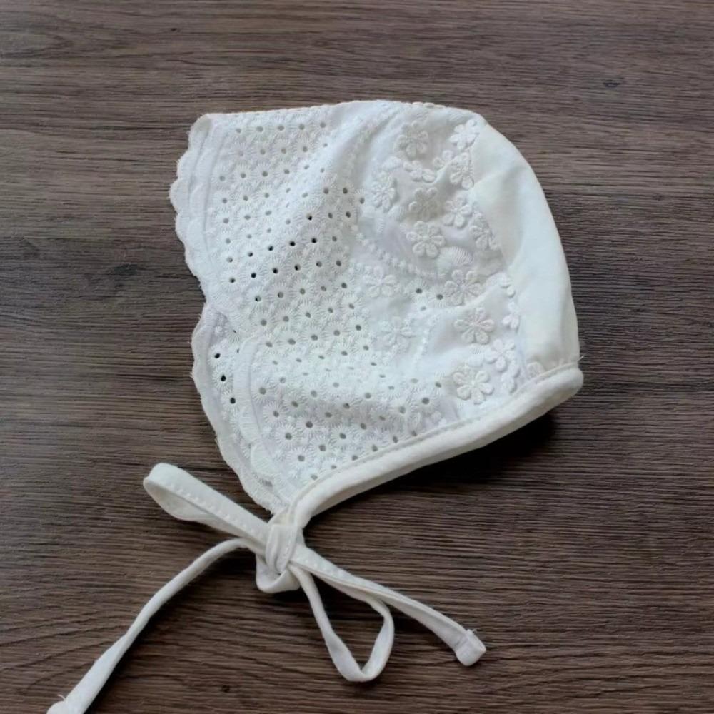 

Floral Embroidered Kids Summer Cap Cotton Toddler Sun Hat New Newborn Cap Outdoor daisy