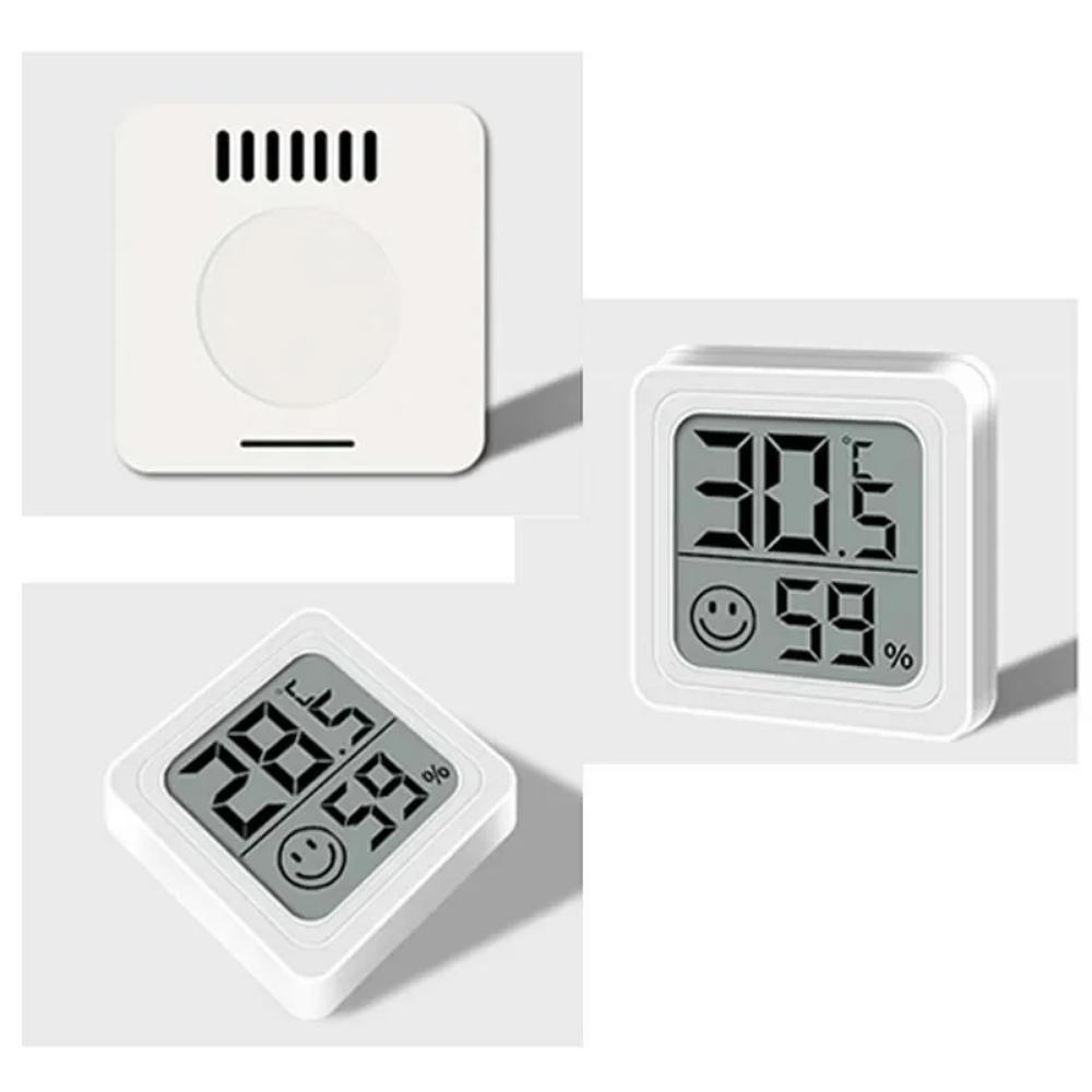 4pcs Digital Thermometer Hygrometer Indoor Mini Temperature LCD Electronic Monitor Hygrometer Outdoor Room Baby