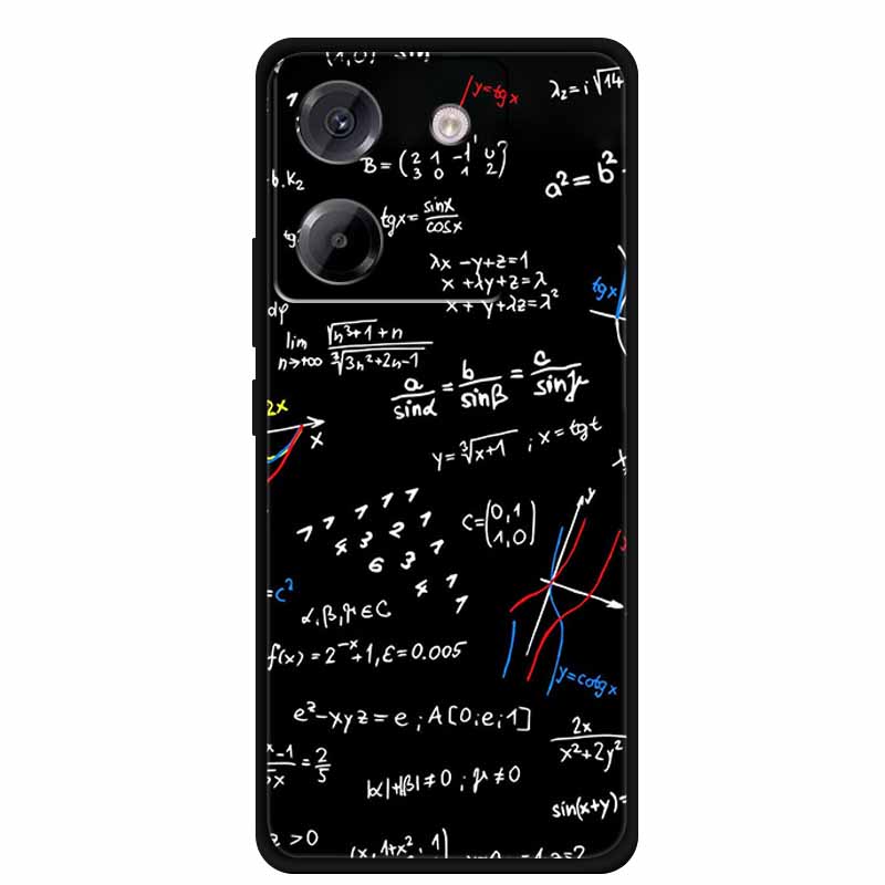 For Xiaomi Poco M7 Pro 5G Case Cartoon Painting Style Soft Silicone TPU Back Cover Cases for Poco M7 Pro 5G Shockproof Cover New