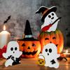 3 Pcs Cute Ghost Halloween Decorations for Party Home Shelf Display