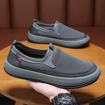 Summer Mesh Loafers for Men Hot Sale Sneakers Men Walking Casual Shoes Breathable Breathable Soft Lightweight Sneakers