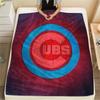 Chicago Cubs2 Flannel Blanket, High quality Comfortable for All Seasons, Home Decor, Warmth and Comfort