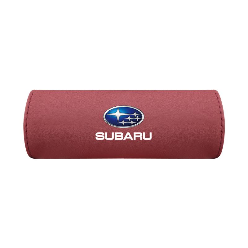 Car Logo Interior Roof Gloves Leather Handle Protector For Subaru XV Forester BRZ WRX Legacy STI Tribeca Crosstrek Mpreza Levorg mbi0