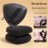 2-Pack [Newcomer 0.0.1] Black Pineapple Powder Puff Cushion – Super Soft, Dry/Wet Dual-Use, Non-Absorbing Foundation Liquid.