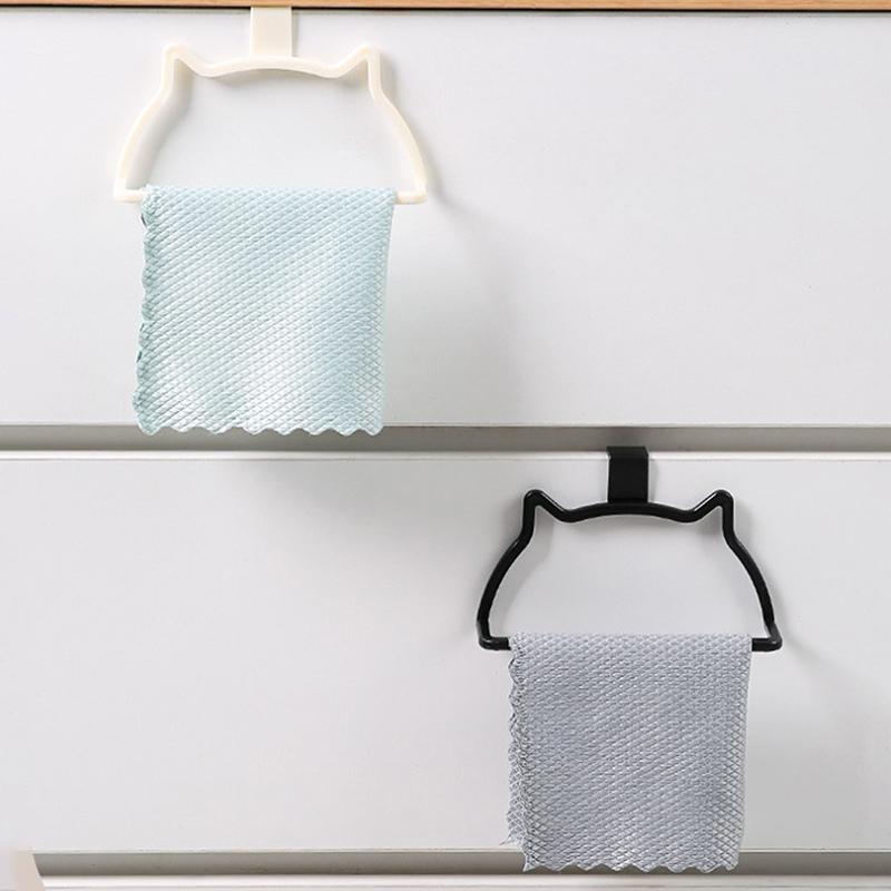 1 buc. Cârlige Drăguțe Pisicuță pentru Agățat Peste Ușă Cârlige Organizator Peste Ușă Fără Găuri Cârlig Ușă cu Bară Simplă