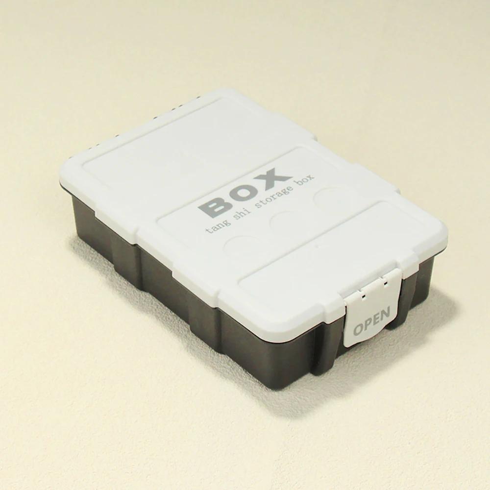 Новый съемный ящик для хранения деталей с крышкой органайзер для сверл кейс для инструментов секции для классификации портативный для электрика 2025 3060₽