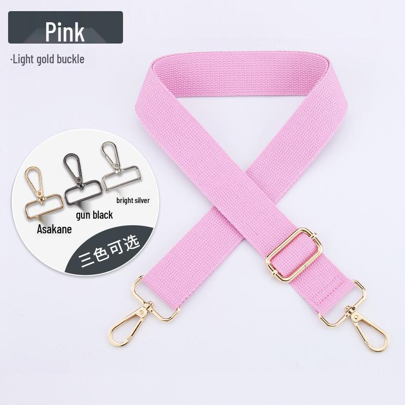 Adjustable 38mm Solid Color Wide Shoulder Strap for Bags - In Stock