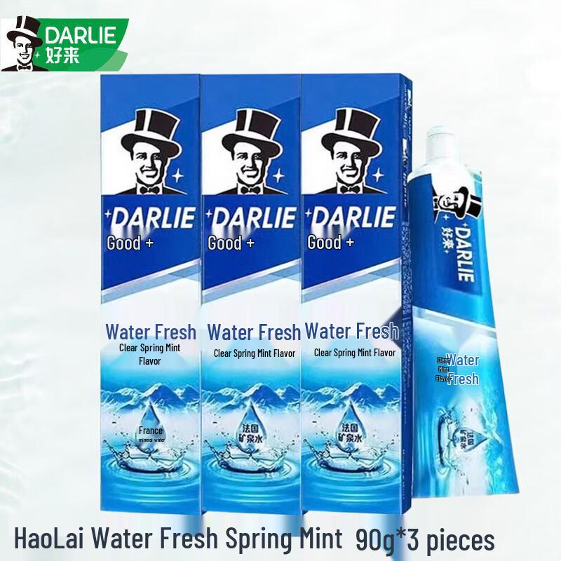 Darlie Water Fresh Spring Mint Toothpaste 90g x 3 Pack
