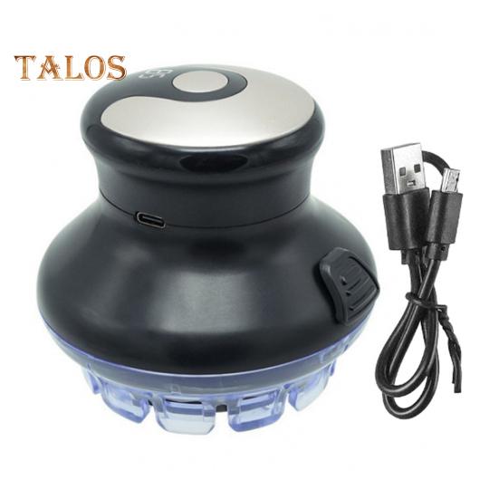 

Электрическая машинка для стрижки волос со светодиодным дисплеем, аккумуляторная беспроводная машинка для стрижки волос для мужчин, гибкий резак на 360 градусов, набор для самостоятельной стрижки чёрный