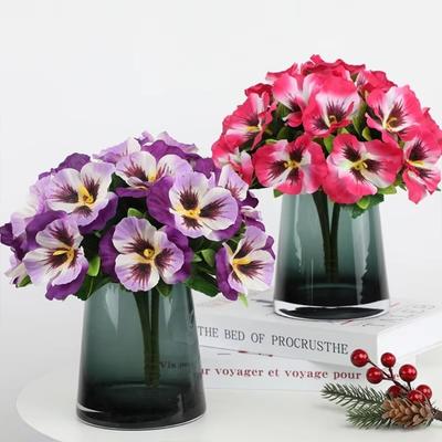 Zijde Stof Kunstmatige Viooltjes Bloemen DIY Bloemen Simulatie Bloemen Valentijnsdag Cadeau