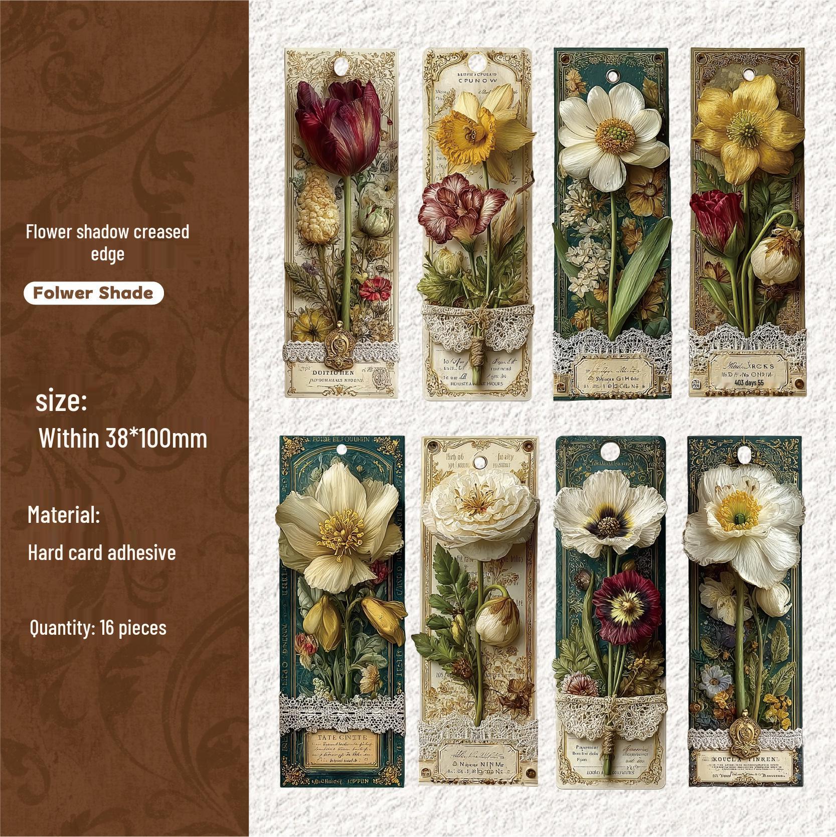 Ретро Набор Стикер-Наклеек для Писем: 6 стилей для коллажа, ведения дневника, DIY и декора.