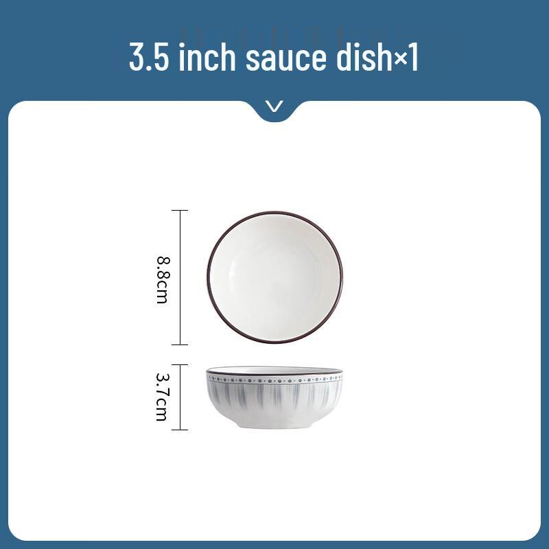 KANGMO Ceramic Tableware Dipping Dish Set