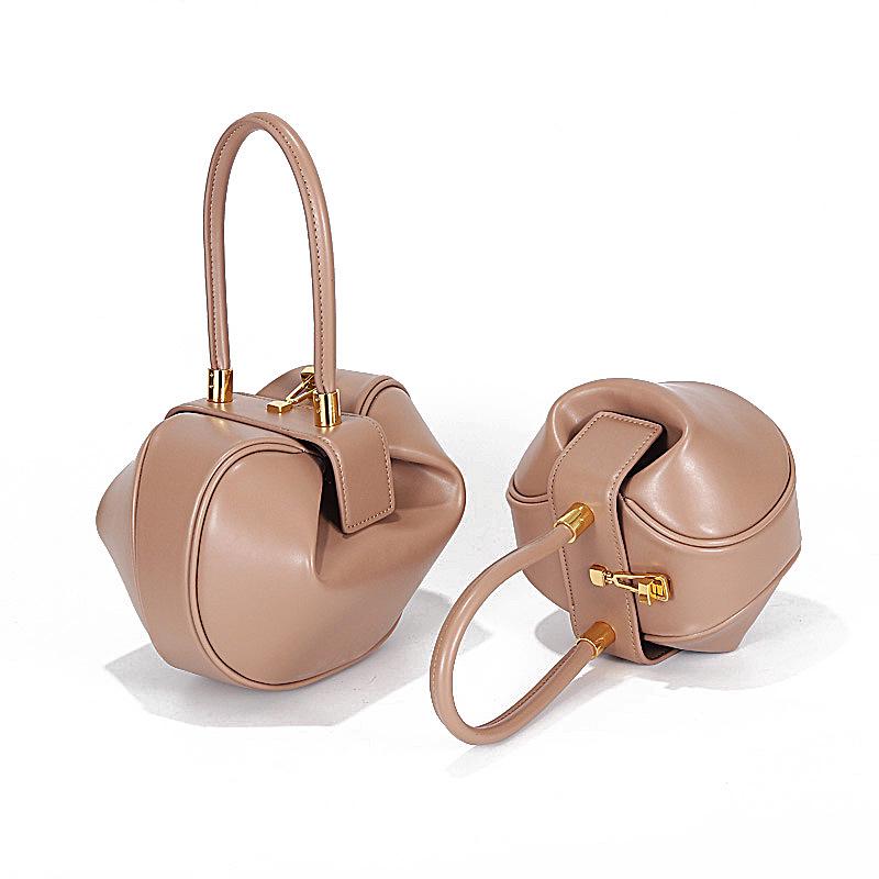 Bag Women's New Niche Design Large Capacity Women's High-end Leather Handbag Single Shoulder Armpit Bag Spring and Summer Women