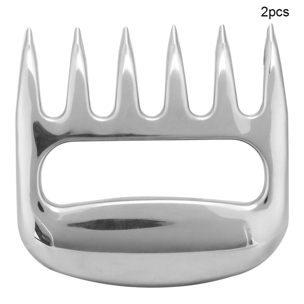 Stainless Steel Meat Divider Bear Claw Shaped Turkey Cutter Splitter BBQ Grilling   Tools