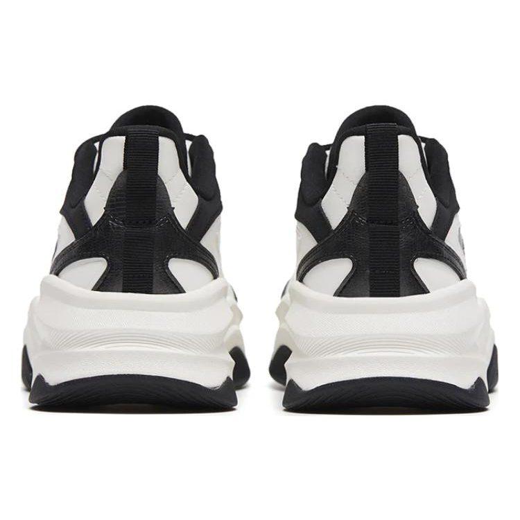 Anta Abrasion Resistant Breathable Low top Training Shoes Women's Black White 122317756-3