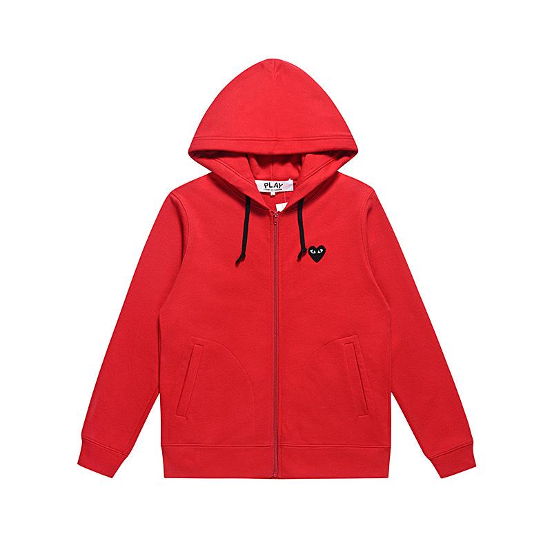 HEYPLAY Unisex Heart Pattern Cotton Hoodie - Japanese Trend, Autumn/Winter Style