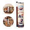 Cutie push sigilată pentru sushi, recipient din hârtie de grad alimentar pentru depozitarea sushi-ului, restaurant japonez de sushi