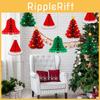 Christmas Party Decor 3d Honeycomb Hanging Decorations For Winter Holiday Celebrations