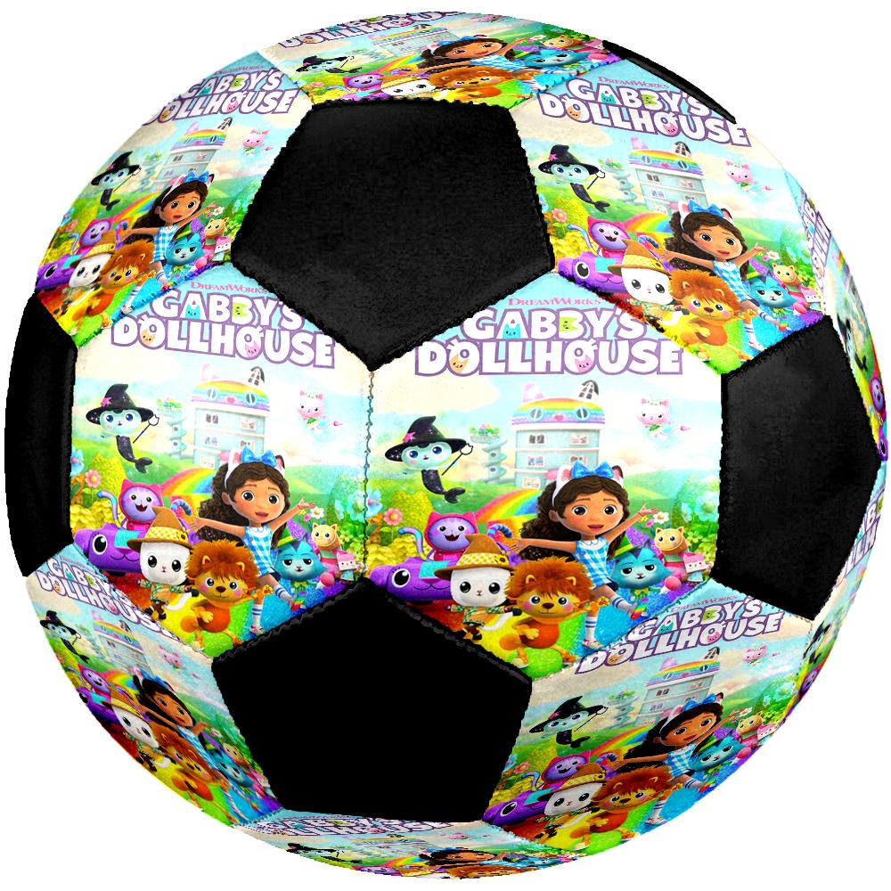 Gabby’s Dollhouse Theme Size 5 Soccer Ball, Suitable for Both Indoor and Outdoor Matches, a Gift Suitable for Everyone.