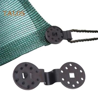 50/100 ks stínicí látka upevňovací klip sluneční clona síť odolná proti povětrnostním vlivům svorka snadná instalace opakovaně použitelné uzamykatelné klipy pro skleníkovou zahradu síť sluneční clona