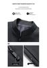 2026 Men's Business Casual Stand-up Collar Jacket - Dad Style for Spring, Summer, and Autumn